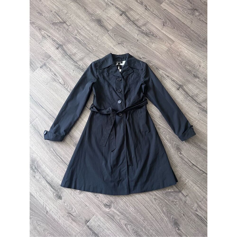 Paul Frank Trench Coat, Women’s Black, size Medium